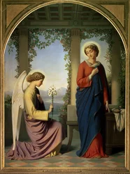 Die Verkündigung, 1860